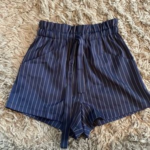Pinstripe Shorts